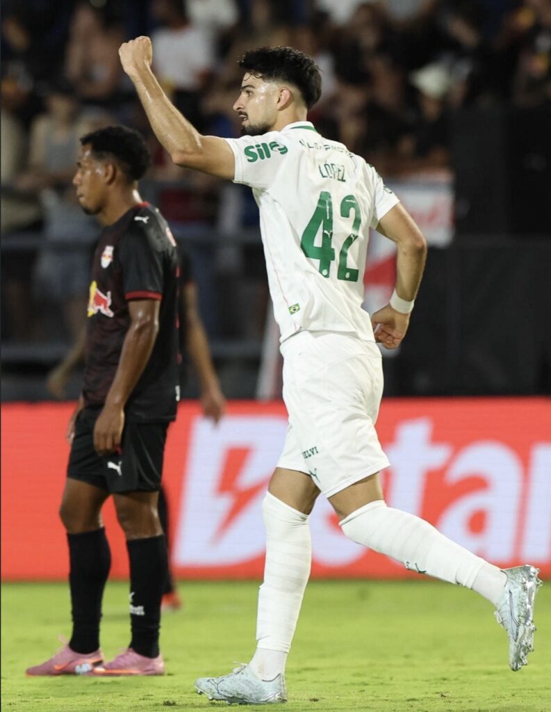 Palmeiras vence por 1×0 contra o Bragantino em Bragança Paulista no estádio Cícero de Souza Marques.
